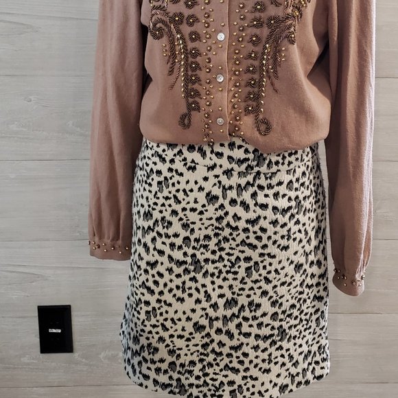 LOFT Dresses & Skirts - LOFT Animal Print Skirt (2)